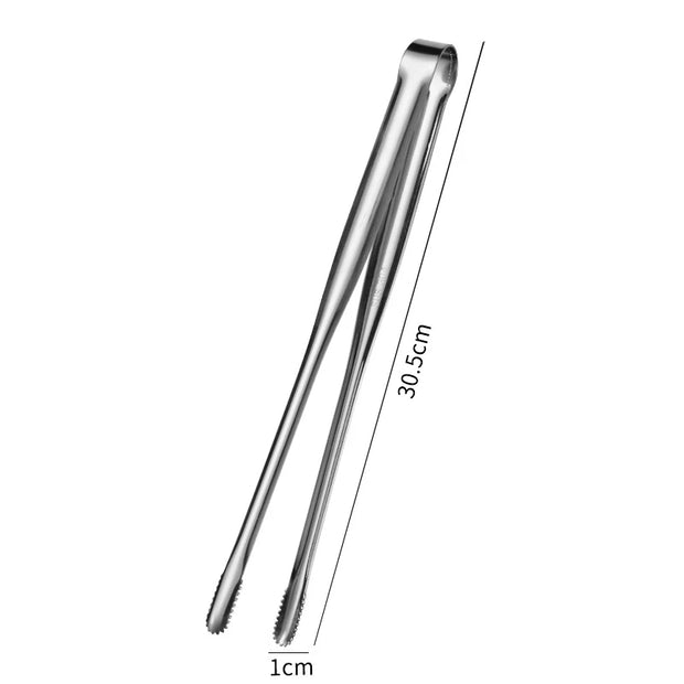 Stainless Steel Kitchen BBQ Food Tongs Set