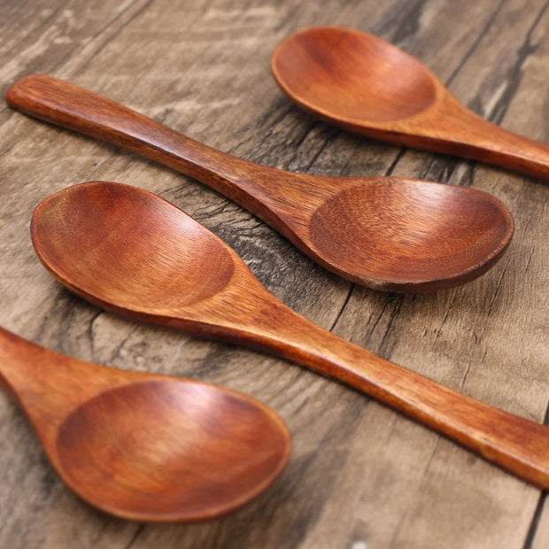 Natural Wooden Spoons – Multiple Sizes & Quantities