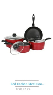 12-Piece Nonstick Ceramic Aluminum Cookware Set