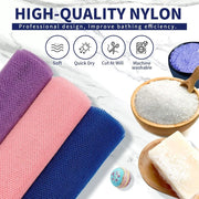 African Net Sponge Exfoliating Bath Mesh – 3PCS Set