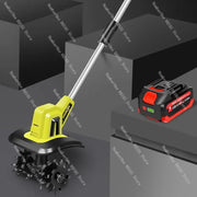 Lithium-Ion Cordless Soil Loosening Machine – 20V Micro Tiller for Garden