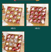 16pcs 6 cm Christmas Ball Ornaments