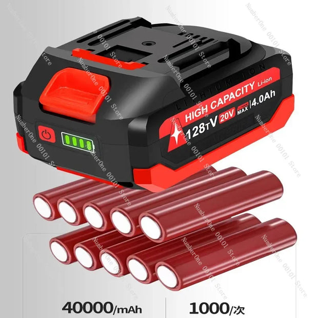 Lithium-Ion Cordless Soil Loosening Machine – 20V Micro Tiller for Garden