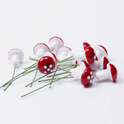 50Pcs Mini Red Foam Mushrooms
