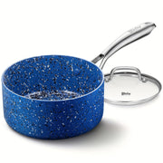 1qt Granite Nonstick Saucepan with Lid