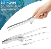Stainless Steel Anti-Slip BBQ Tongs