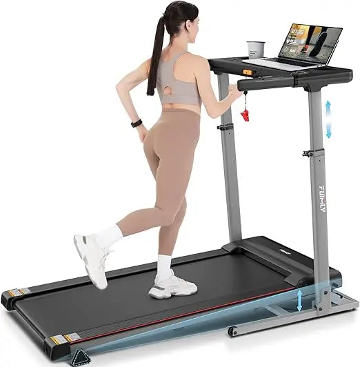 Adjustable Height Desk Treadmill