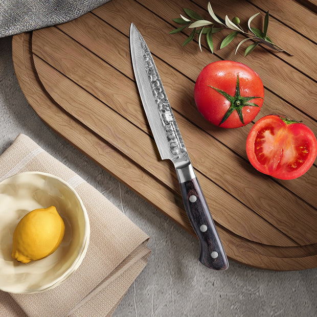Damascus Steel 5-Inch Utility Knife