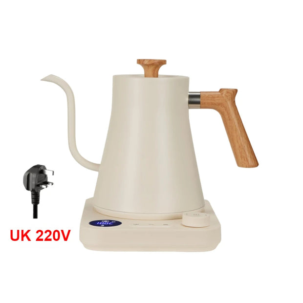 1200W Gooseneck Electric Kettle for Milk & Coffee