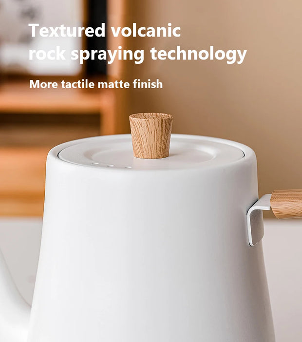 800ml Gooseneck Electric Kettle 1000W Stainless Steel