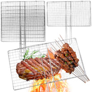 Stainless Steel BBQ Mesh with Handle