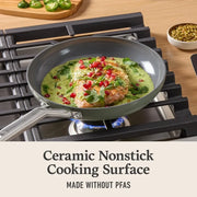 Ceramic Nonstick 12pc Cookware Set