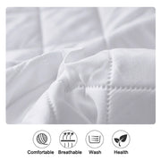 Waterproof Fitted Mattress Protector – 15"–17" Deep Pocket