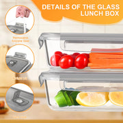 Glass Container with Lid