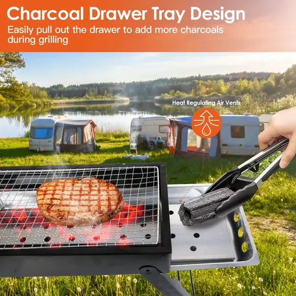 Portable Charcoal Grill