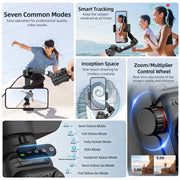 Handheld 3-Axis Gimbal Stabilizer for Smartphones