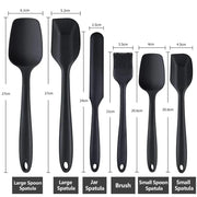 6-Piece Silicone Spatula Set