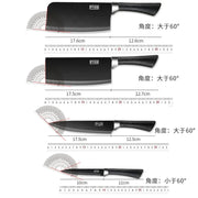 Professional 7-Piece Stainless Steel Kitchen Knife Set