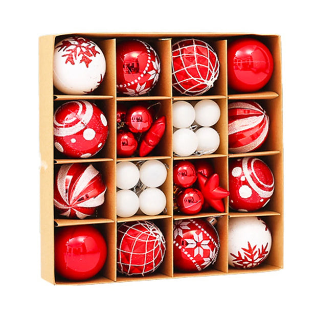42 Pcs 6 cm Christmas Ball Ornaments