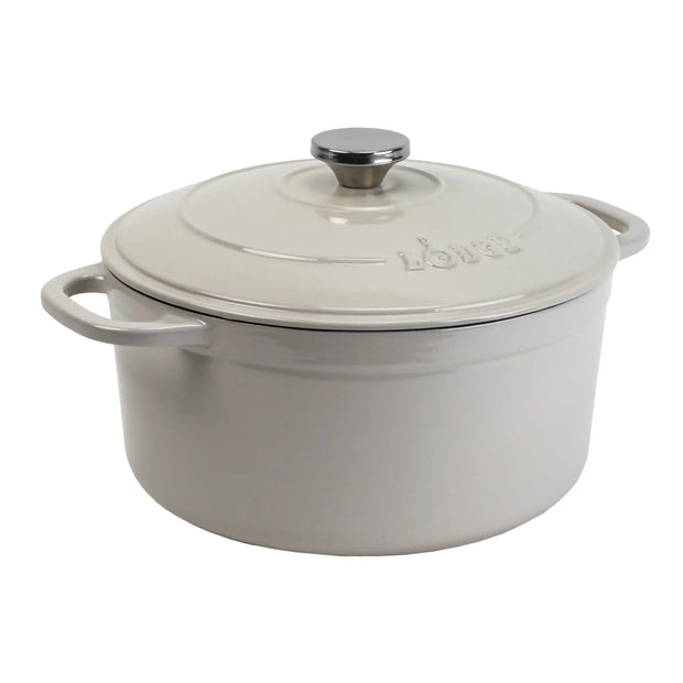 Lodge 5.5 Quart Enameled Cast Iron Dutch Oven