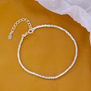 925 Silver 3MM Snake Chain Bracelet Unisex Jewelry