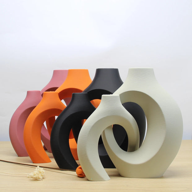 2-Piece Bohemian Vase Set