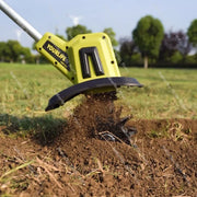 Lithium-Ion Cordless Soil Loosening Machine – 20V Micro Tiller for Garden