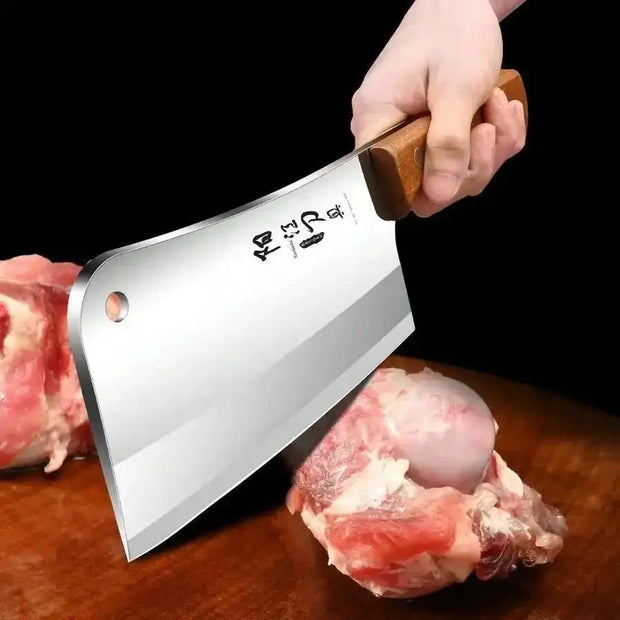 Professional Stainless Steel Meat Cleaver – 30.5cm Full Length
