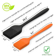 5/3/1pcs Silicone Cooking Oil Brush