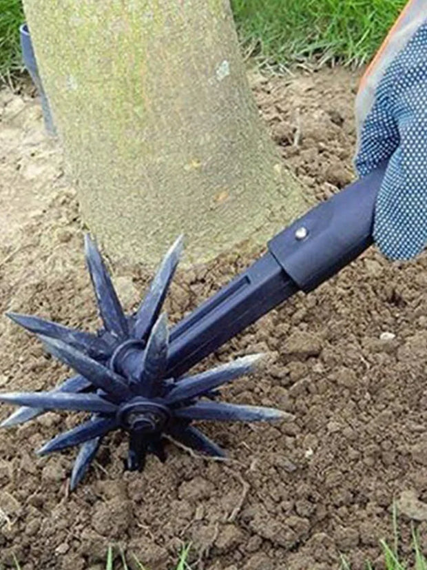 2-in-1 Garden Aerator and Rotary Tiller