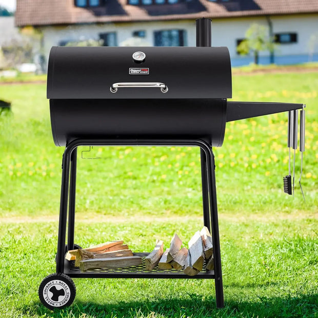 30-Inch Barrel Charcoal Grill