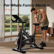 Indoor Cycling Exercise Bike Stationary Home Spin Bike