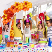 96-Piece Heart-Themed Balloon Set