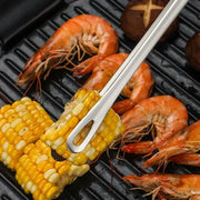 Stainless Steel Kitchen BBQ Grill Meat Tongs