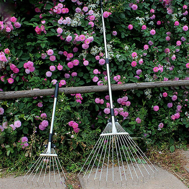 Adjustable Telescopic Garden Leaf Rake