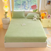Kids Cartoon Fitted Sheet – Soft & Durable 100% Polyester Bed Cover