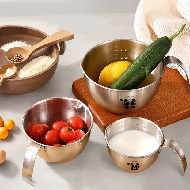 304 Stainless Steel Mixing Bowl Set