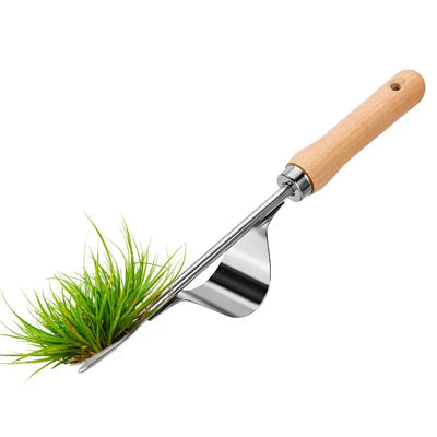 Ergonomic Stainless Steel Weeder Tool for Gardening