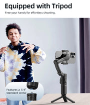 Handheld 3-Axis Gimbal Stabilizer for Smartphones