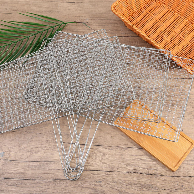 Stainless Steel BBQ Mesh with Handle