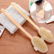 Detachable Wooden Bath Brush Set