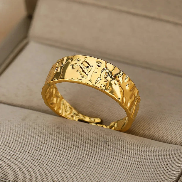 Heart Zircon 18K Gold plated Bridal Rings