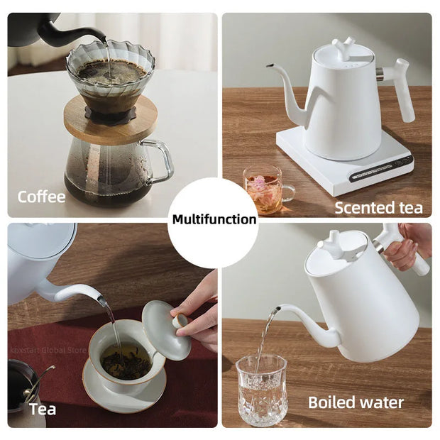 1000W Gooseneck Electric Kettle 1.0L Smart Teapot