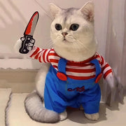 Funny Cat & Dog Halloween Costume