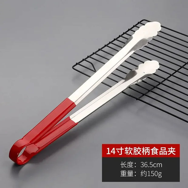 Stainless Steel Long Multi-Purpose Food Tongs