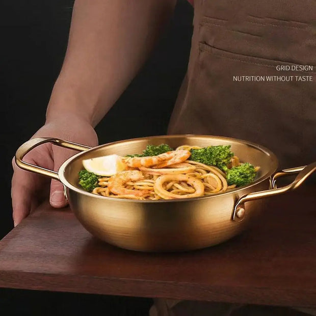 Stainless Steel Seafood Pot – Induction & Gas Compatible
