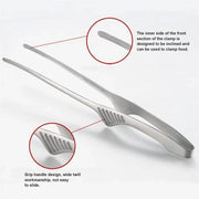 304 Stainless Steel Long Handle BBQ Tongs