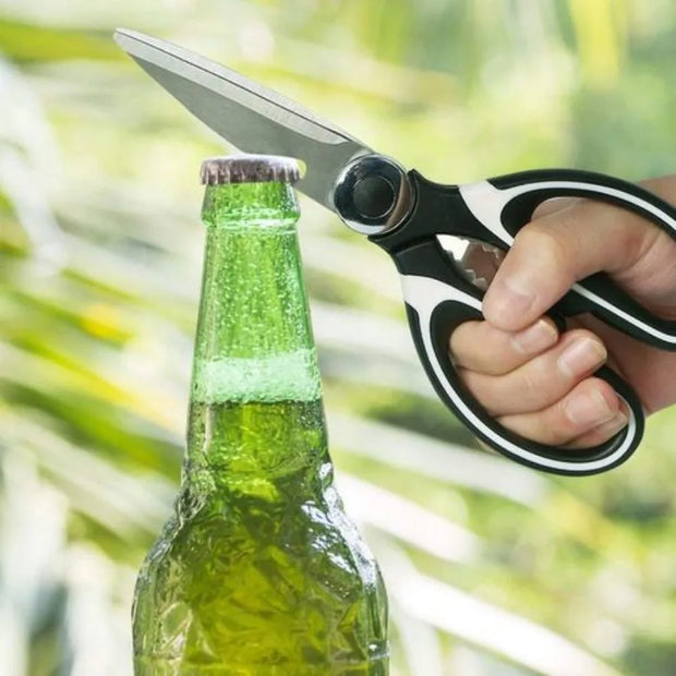Heavy Duty Ultra Sharp Kitchen Shears with Protective Cover