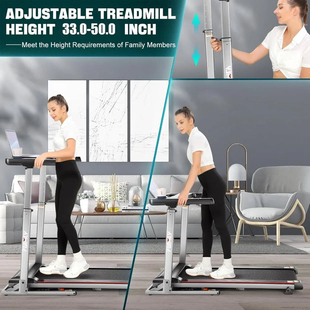 Adjustable Height Desk Treadmill