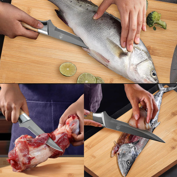 3-Piece Stainless Steel Knife Set